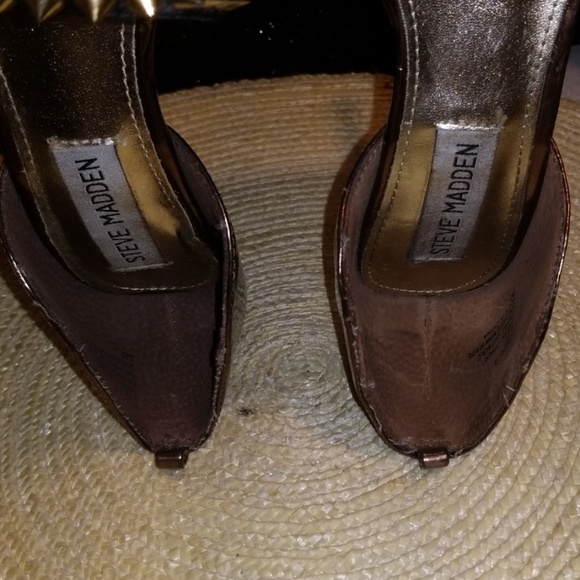 Steve Madden Studded Black Obstcl-s Pumps - Picture 6 of 8